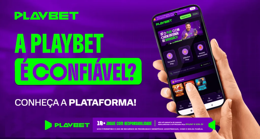 Imagem ilustrativa sobre a confiança da PlayBet