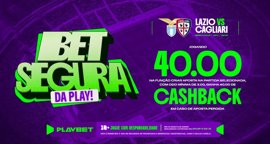 Imagem ilustrativa sobre a ação "Bet Segura" da Play Bet