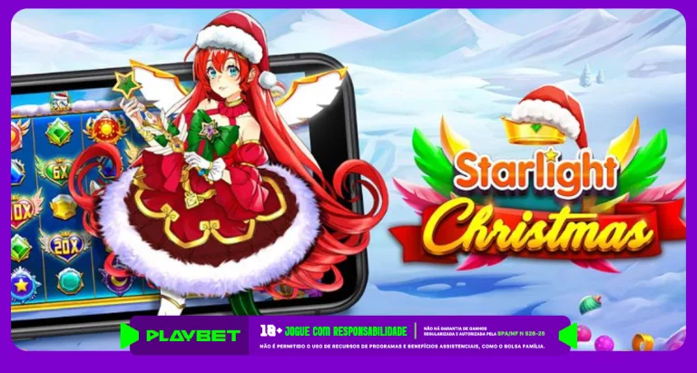 Imagem ilustrativa do jogo Starlight Christmas, disponível na PlayBet