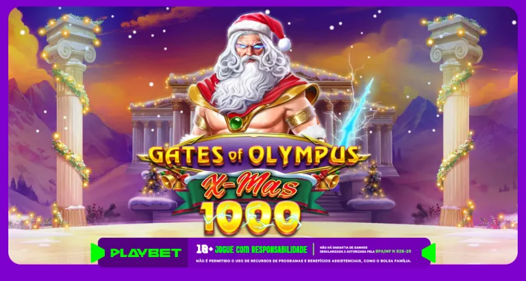 Imagem ilustrativa do jogo Gates of Olympus Xmas 1000