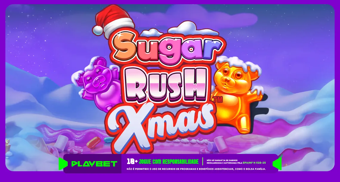 Imagem ilustrativa do jogo Sugar Rush Xmas, disponível na PlayBet