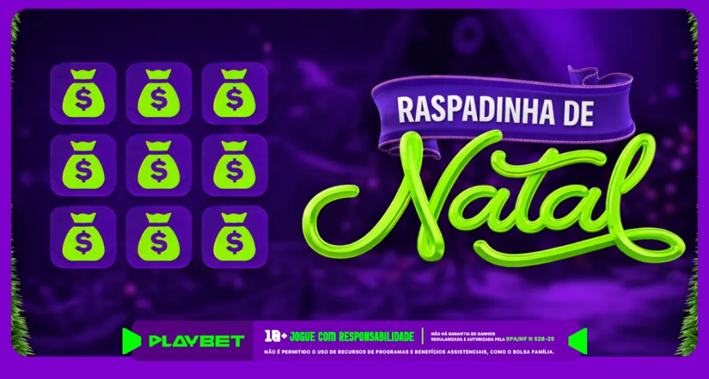 Imagem ilustrativa da Raspadinha de Natal da PlayBet