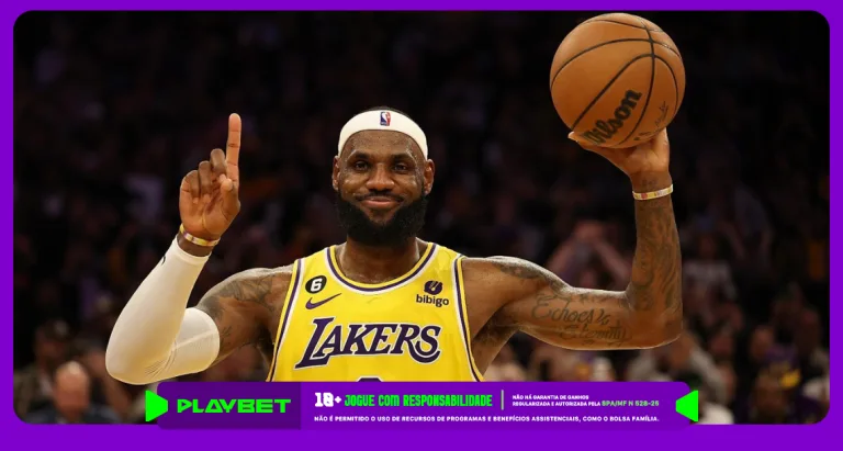 Imagem do jogador LeBron James - Divulgação