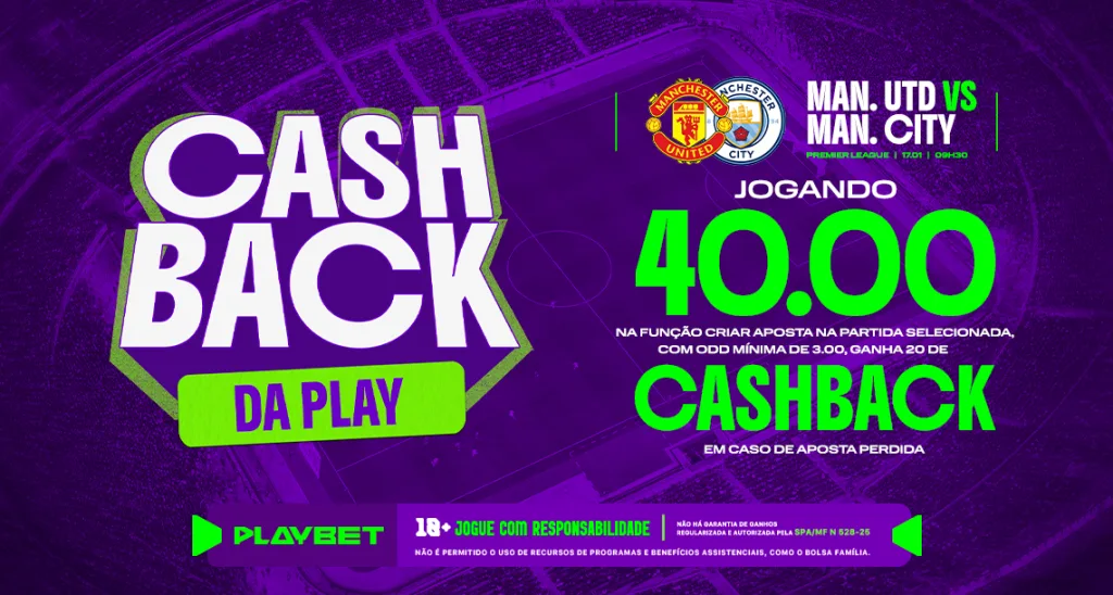 Imagem ilustrativa da promoção "Bet Segura da Play" da PlayBet