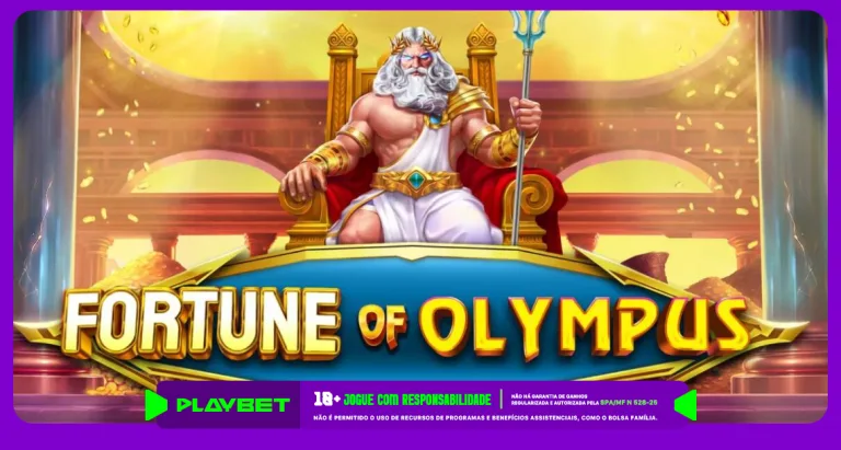 Imagem ilustrativa do jogo Fortune of Olympus, disponível na PlayBet