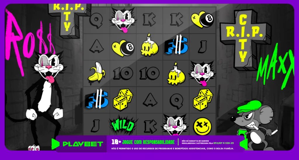 Imagem ilustrativa do jogo RIP City, envolvido na Madruga Play, da PlayBet