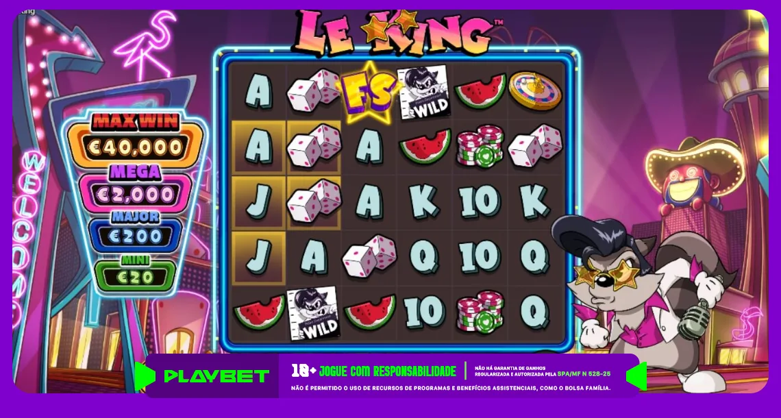 Imagem ilustrativa do jogo Le King, disponível na PlayBet