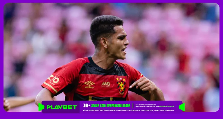 Foto do jogador Felipe Gabriel do Sport_Foto: Paulo Paiva/ Sport Recife