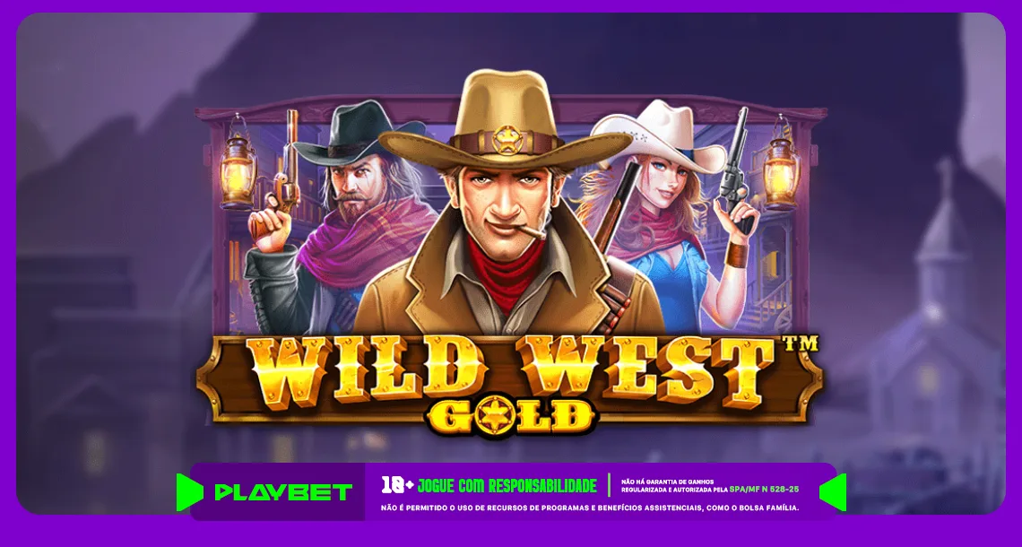 Imagem ilustrativa do jogo Wild West Gold, disponível na PlayBet