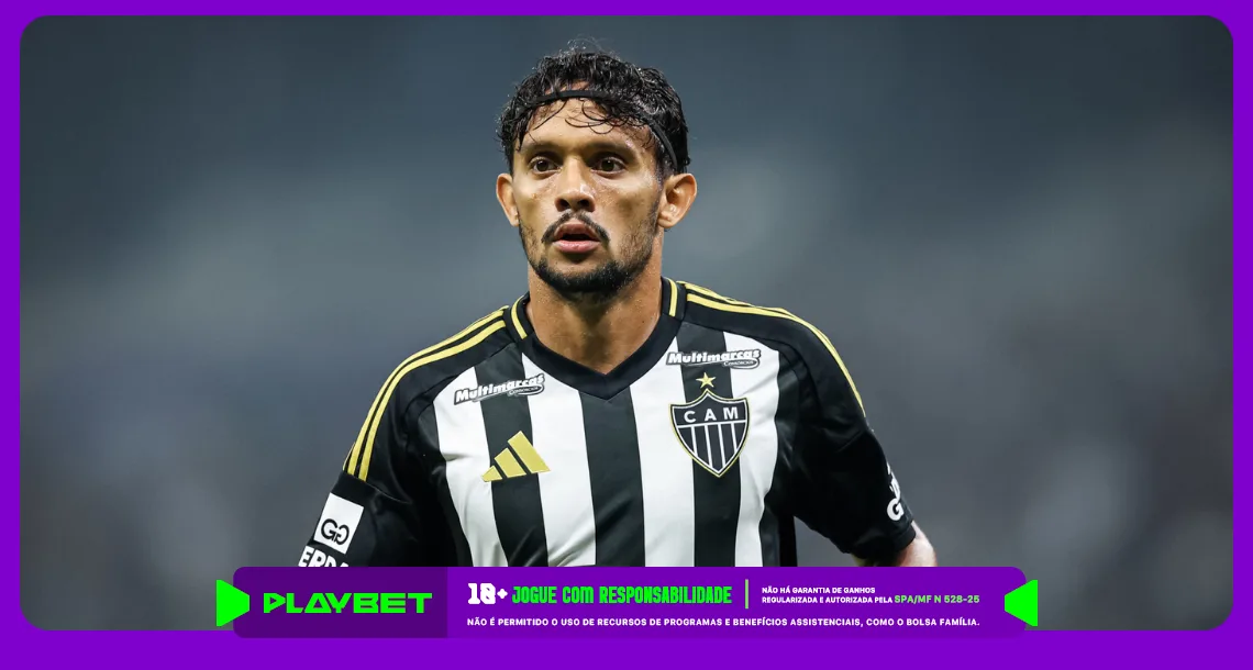 Imagem do jogador Gustavo Scarpa Foto: Pedro Souza/Galo