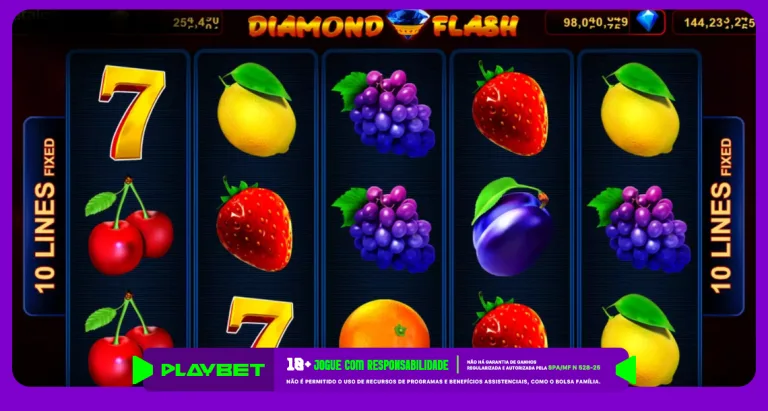 Imagem ilustrativa do jogo Diamond Flash, disponível na PlayBet