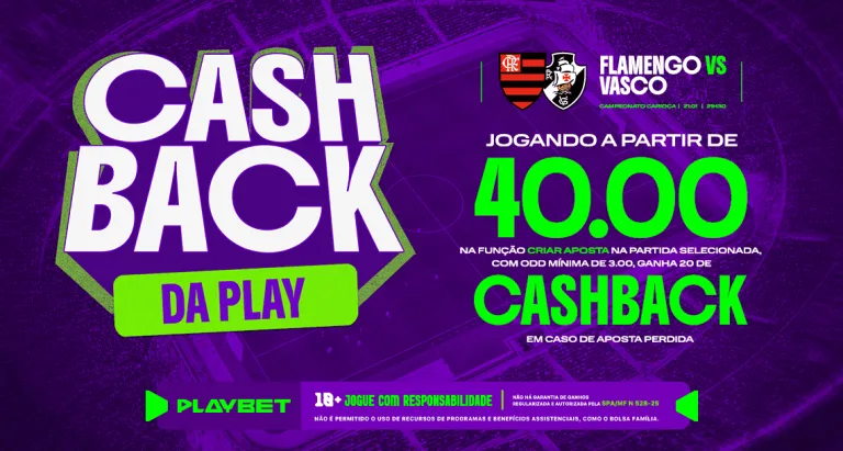 Imagem ilustrativa da promoção Bet Segura da Play, da PlayBet