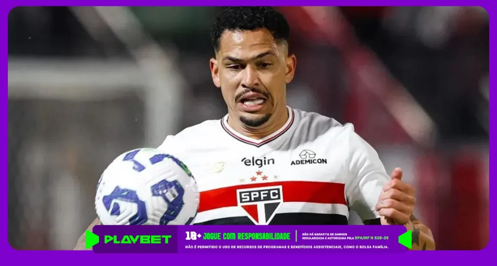 Foto do jogador Luciano do São Paulo (Foto: Divulgação/São Paulo)