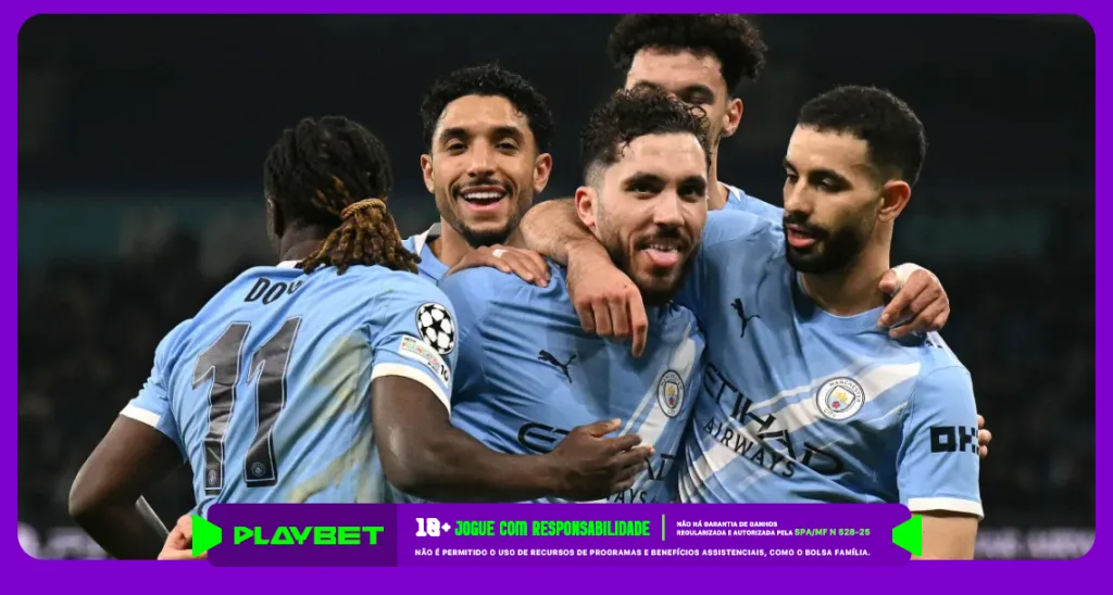 Imagem ilustrativa do Manchester City - Foto: OLI SCARFF / AFP