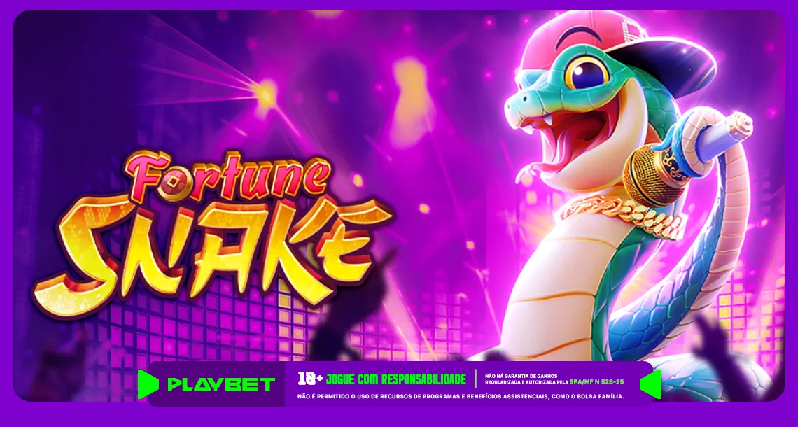 Imagem ilustrativa das Missões Play, envolvendo o jogo Fortune Snake, na PlayBet