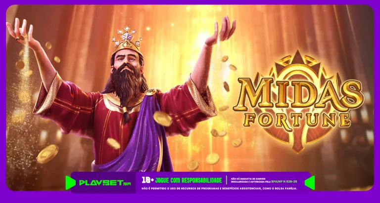 Imagem ilustrativa do jogo Midas Fortune, disponível na Play.Bet.br