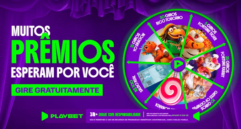 Imagem ilustrativa da Roleta Diária Gratuita da PlayBet