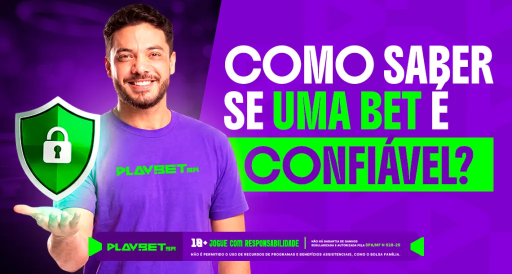 Imagem ilustrativa da Play sobre bet confiável