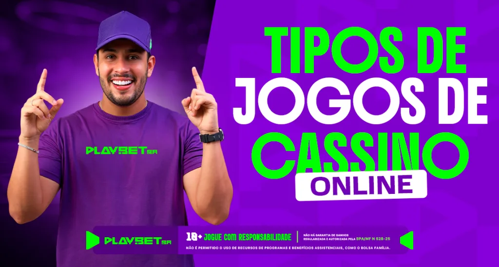 Imagem ilustrativa sobre os tipos de jogos de Cassino Online
