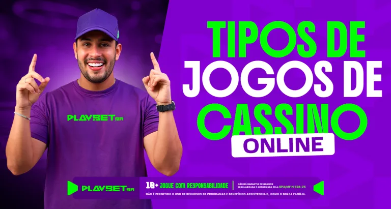 Imagem ilustrativa sobre os tipos de jogos de Cassino Online