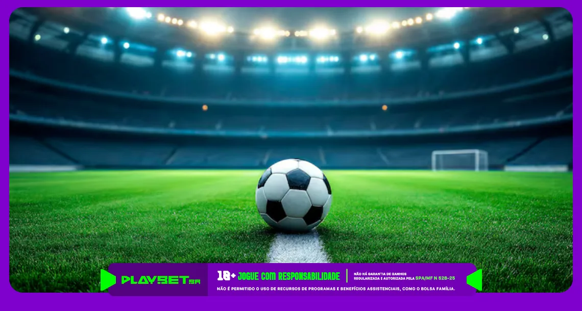 Imagem ilustrativa de um campo de futebol. Foto: Freepik