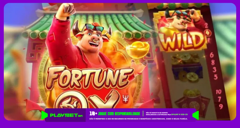 Imagem ilustrativa do jogo Fortune Ox, disponível na Play.Bet.Br.