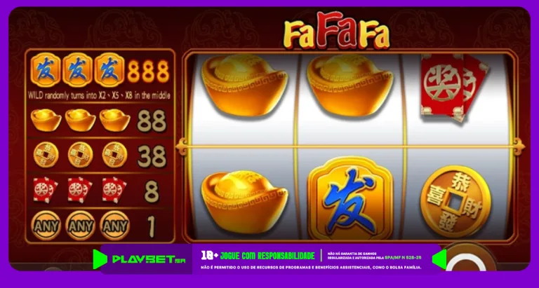 Imagem ilustrativa do jogo Fa Fa Fa, slot da TaDa Gaming