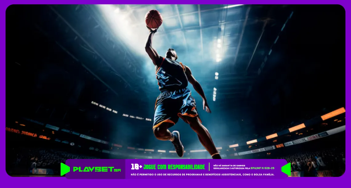 Imagem ilustrativa de uma jogador de basquete. Foto: Freepik