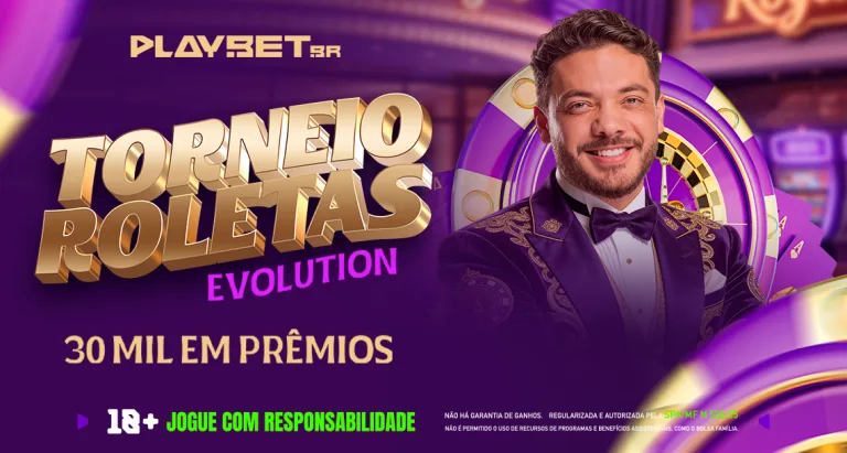 Imagem ilustrativa do Torneio Evolution, disponível na Play.Bet.br