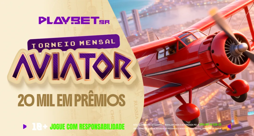 Imagem ilustrativa do Torneio do Aviator, na Play.Bet.Br.