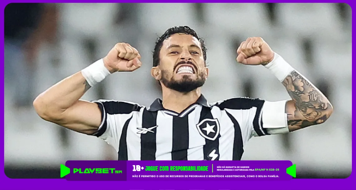 Foto de jogador do Botafogo - Imagem Vitor Silva / Botafogo
