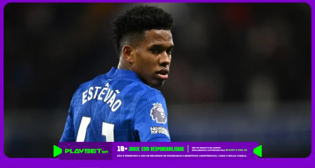 Jogador Estevão, do Chelsea. Foto: Mike Hewitt/Getty Images