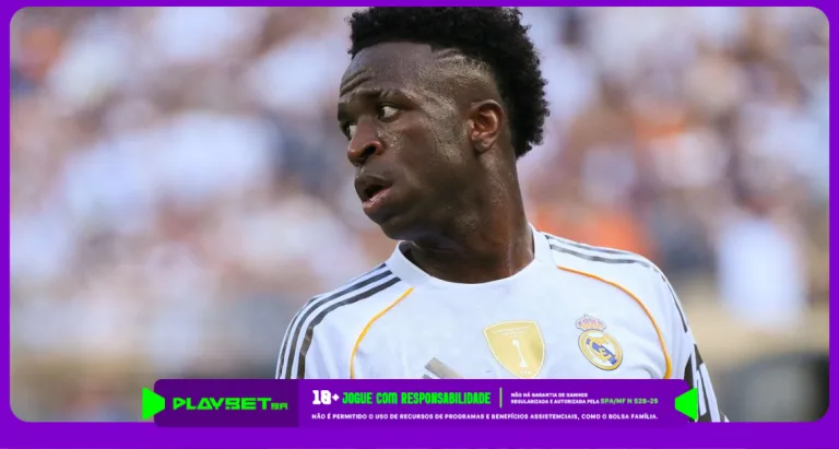 Imagem de Vini Jr, jogador do Real Madrid - Foto Divulgação