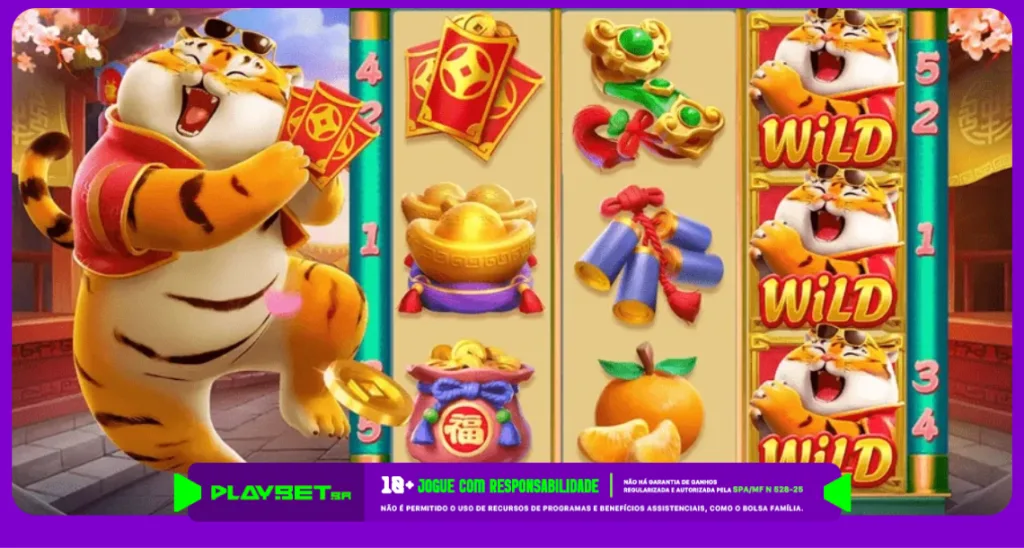 Imagem ilustrativa do jogo Fortune Tiger, conhecido como Jogo do Tigrinho