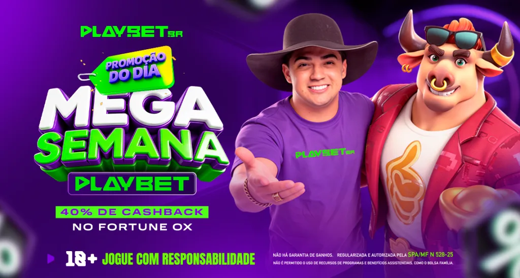 Imagem ilustrativa da Semana do Consumidor da Play, envolvendo o jogo Fortune Ox