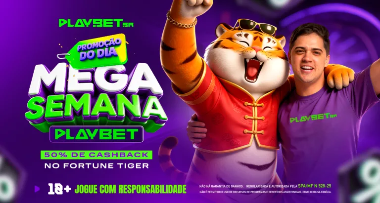 Imagem ilustrativa da Semana do Consumidor da Play.Bet.br, envolvendo o jogo Fortune Tiger
