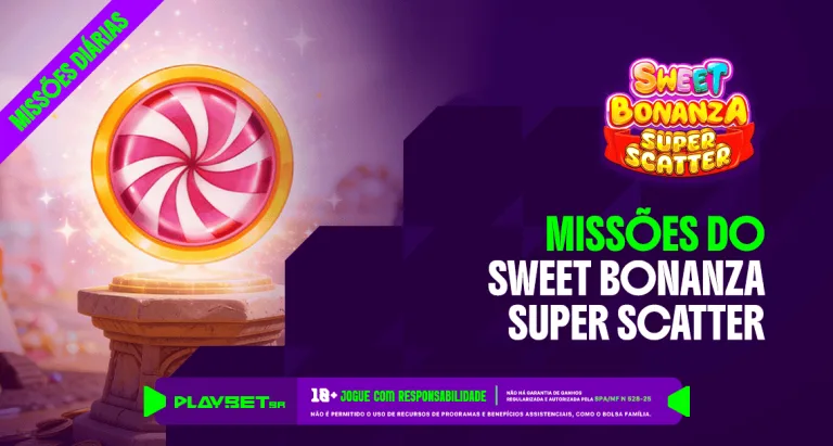 Imagem ilustrativa do jogo Sweet Bonanza Super Scatter, disponível da Play.Bet.br