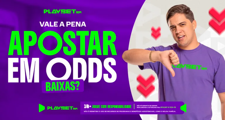 Imagem ilustrativa sobre as apostas em odds baixas.