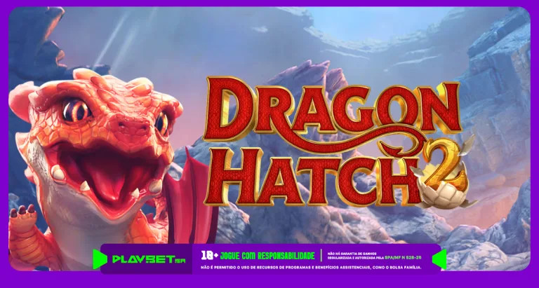Imagem ilustrativa do Dragon Hatch 2, slot da PG Soft, disponível na Play.Bet.Br.