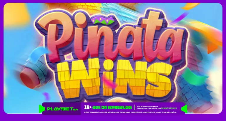 Imagem ilustrativa do slot Pinata Win, da PG Soft, disponível na Play.Bet.Br.