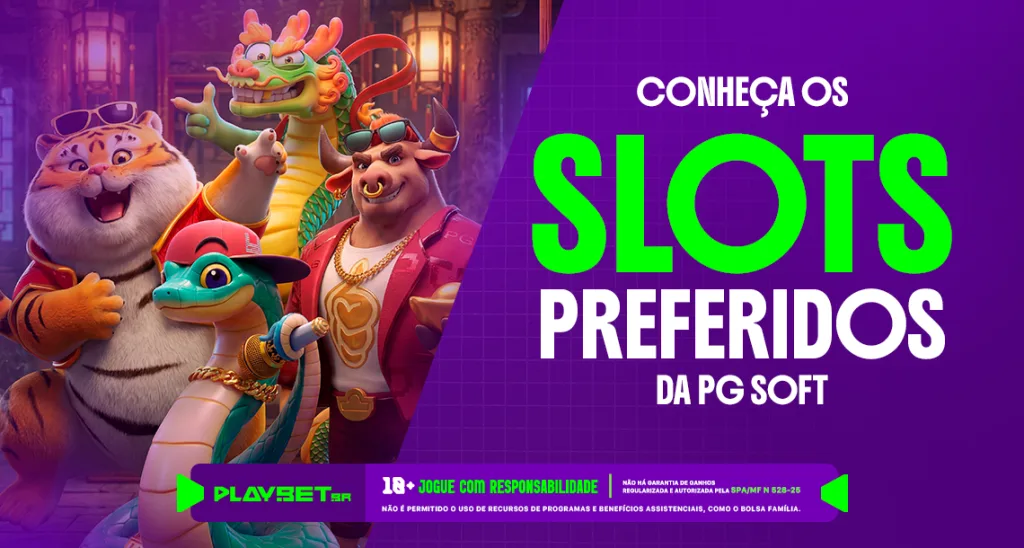 Imagem ilustrativa sobre os slots preferidos da PG Soft.