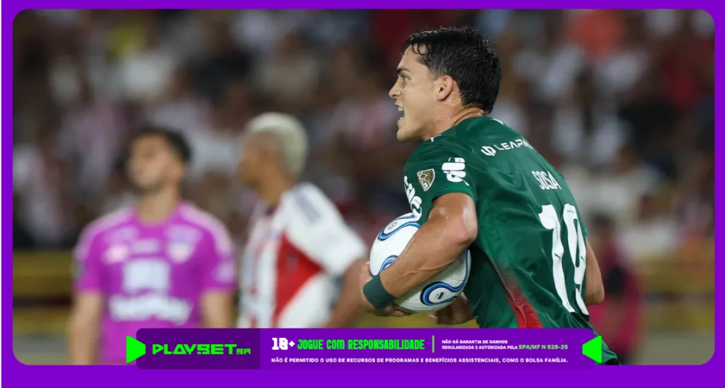 Imagem ilustrativa de Ramón Sosa, jogador do Palmeiras. Foto: Palmeiras/Divulgação.