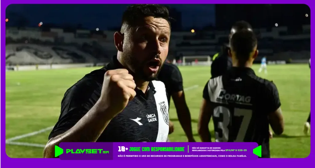 Imagem ilustrativa de jogador da Ponte Preta. Foto: Ponte Preta/Divulgação