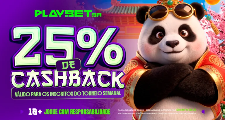 Imagem ilustrativa da ação de cashback envolvendo o Torneio Semanal Família Sortudos na Play