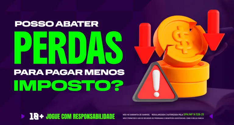 Imagem ilustrativa sobre abater perdas no pagamento do Imposto de Renda.
