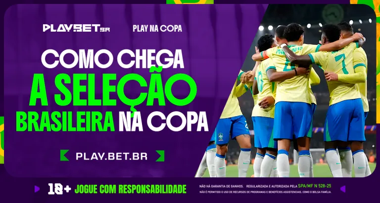 Imagem ilustrativa de como chega a Seleção Brasileira para a Copa de 2026.
