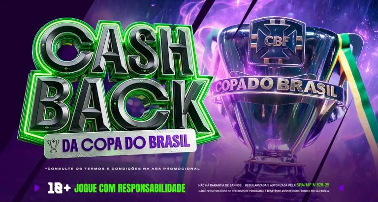 Imagem ilustrativa do cashback da Copa do Brasil.
