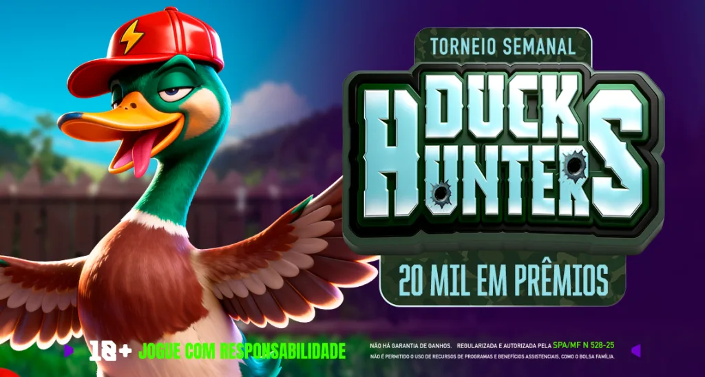 Imagem ilustrativa do Torneio Semanal Duck Hunters Happy Hour.