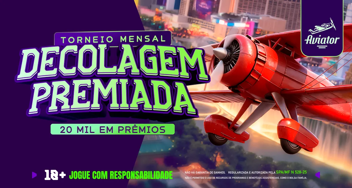 Imagem ilustrativa do Torneio Aviator no mês de maio de 2026.