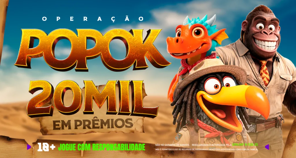 Imagem ilustrativa do Torneio PopOk, disponível na Play.bet.br.